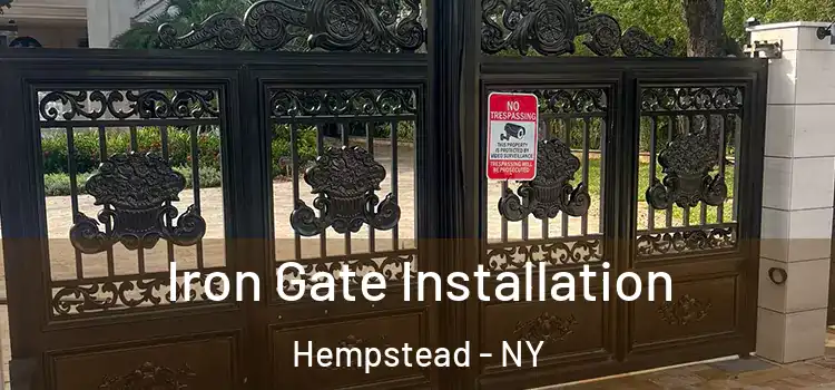 Iron Gate Installation Hempstead - NY